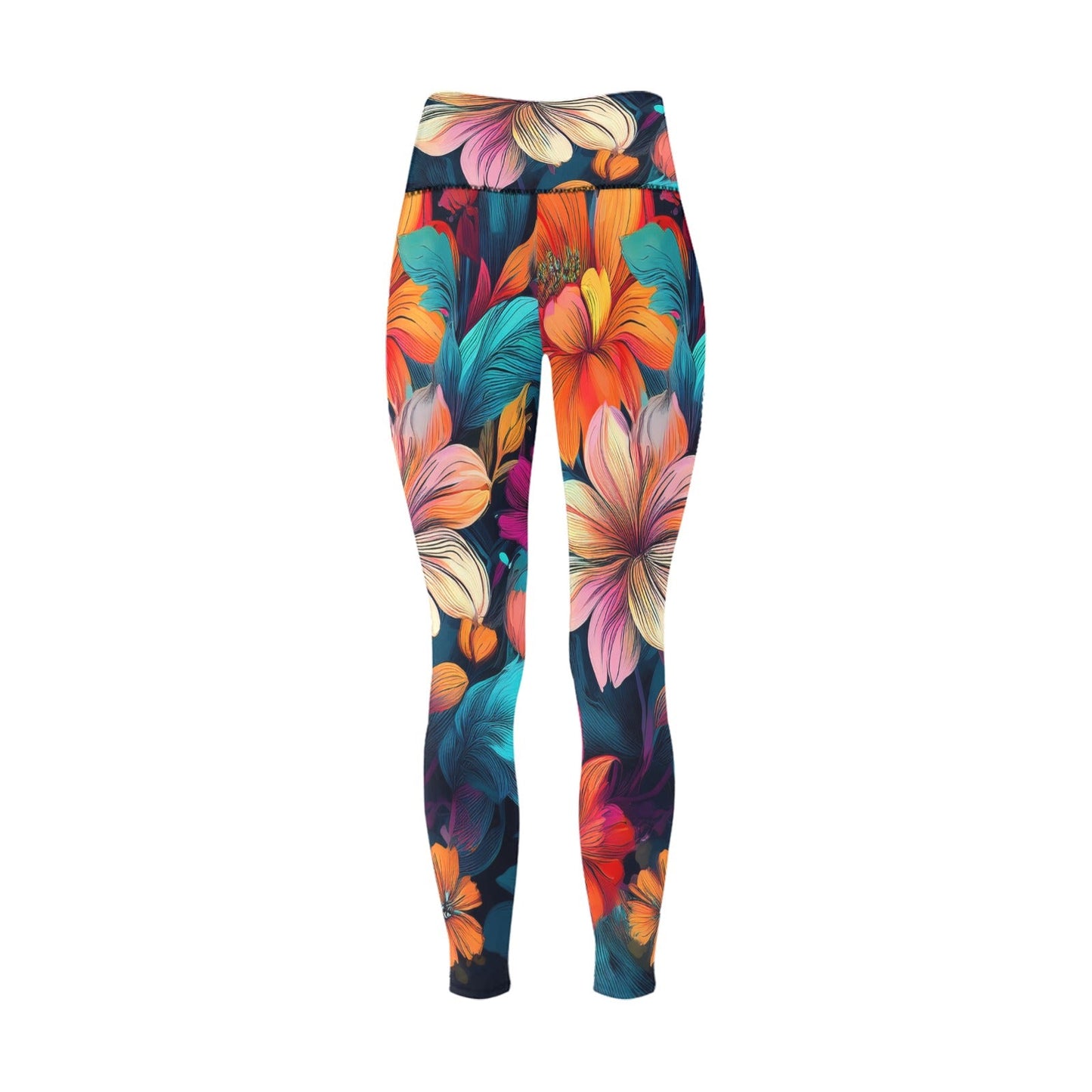 High-Waisted Leggings Inkedjoy