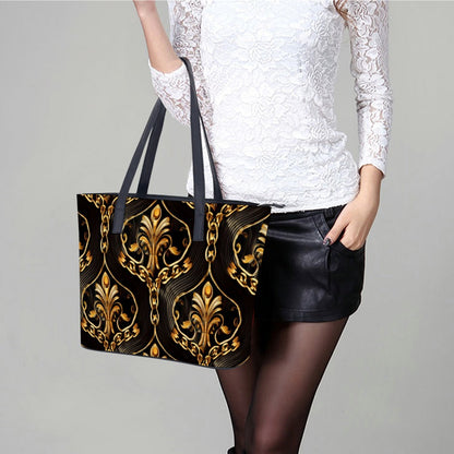 Leather handbag Inkedjoy