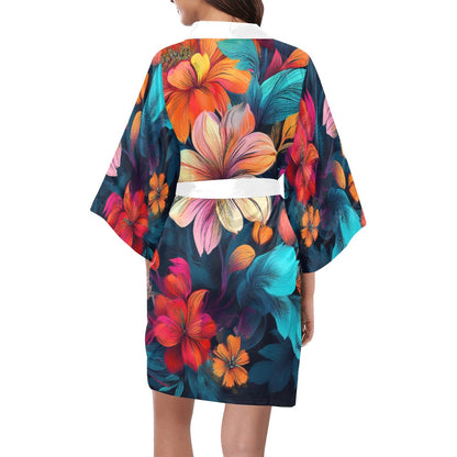 Short Kimono Robe Inkedjoy
