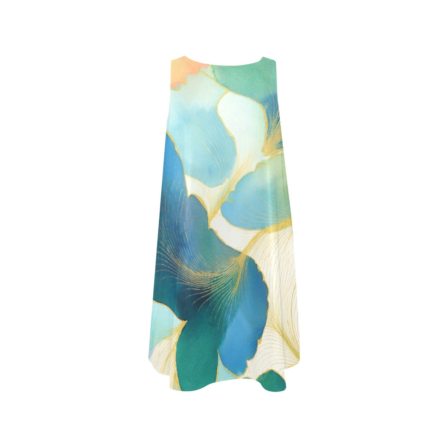 Sleeveless Pocket Dress Inkedjoy