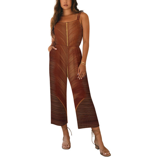 Strapped jumpsuit