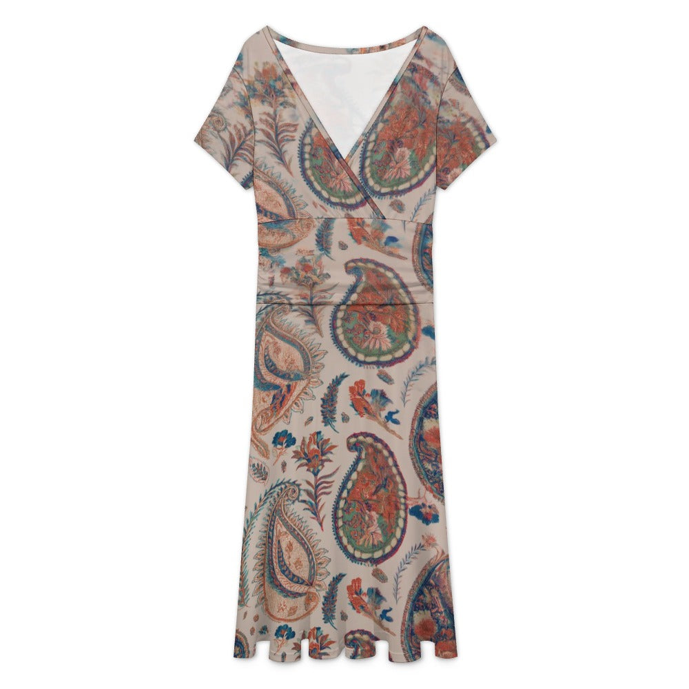 Short sleeved dress Inkedjoy