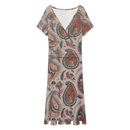 Short sleeved dress Inkedjoy