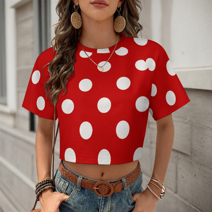Crop Top Short-Sleeve T-Shirt