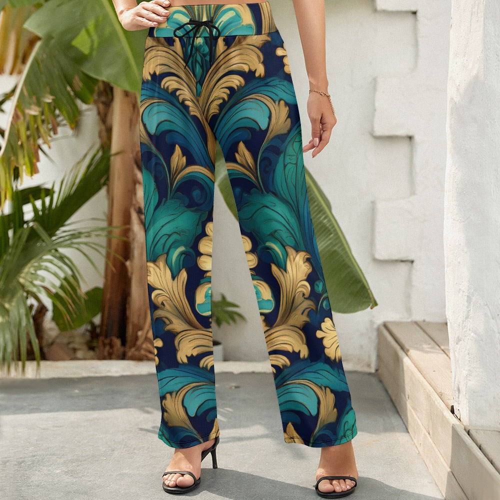 Wide Leg Pants Inkedjoy