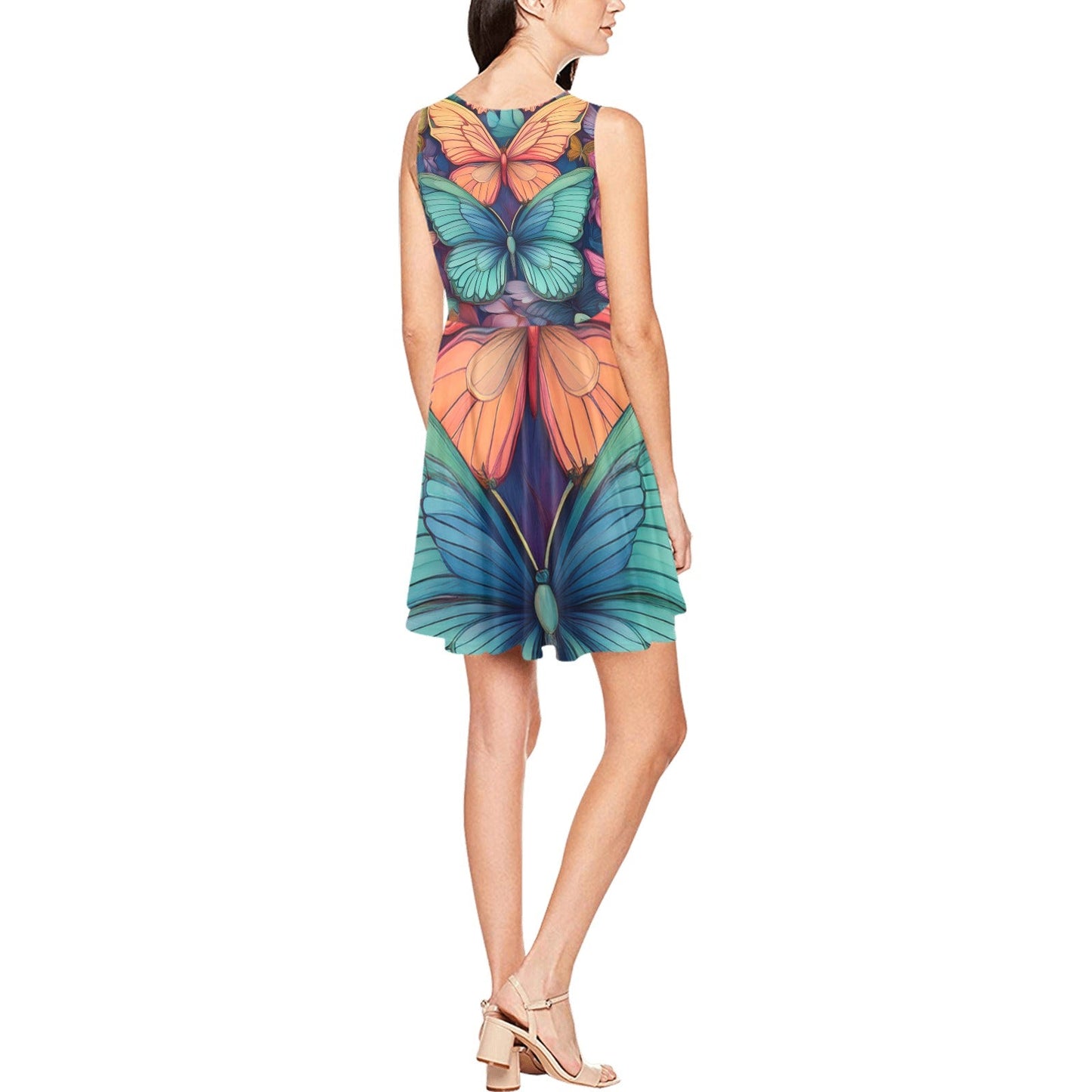 Sleeveless Dress Inkedjoy