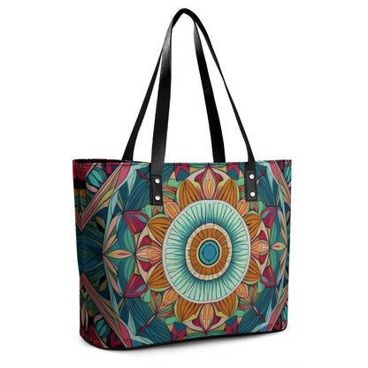 Leather handbag Inkedjoy