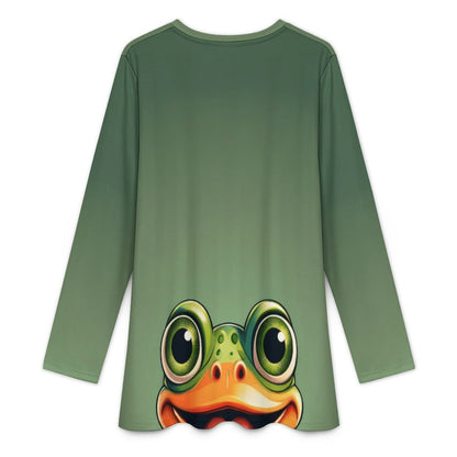 Long sleeved shirt - froggy Inkedjoy