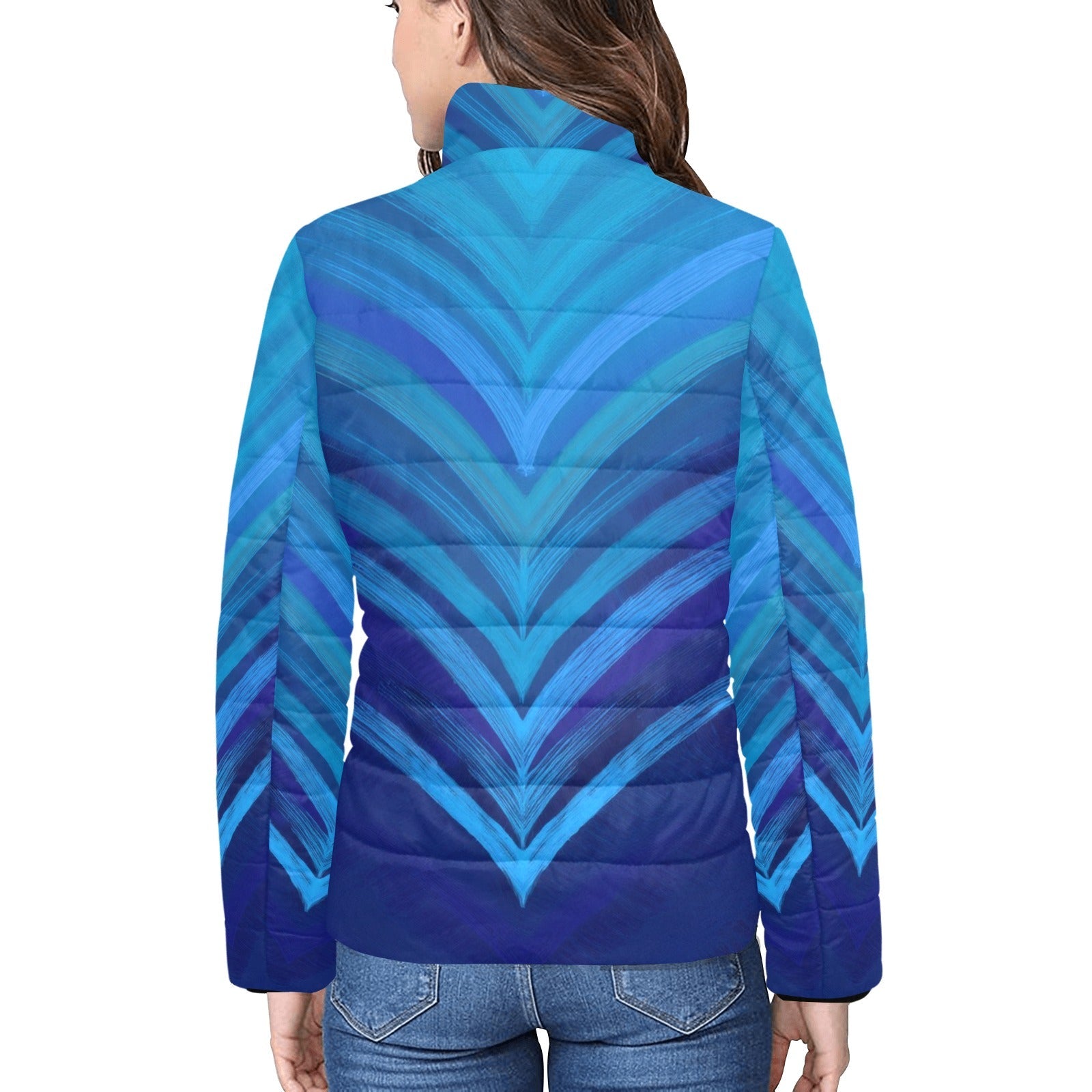 Stand collar padded jacket(H41) Inkedjoy