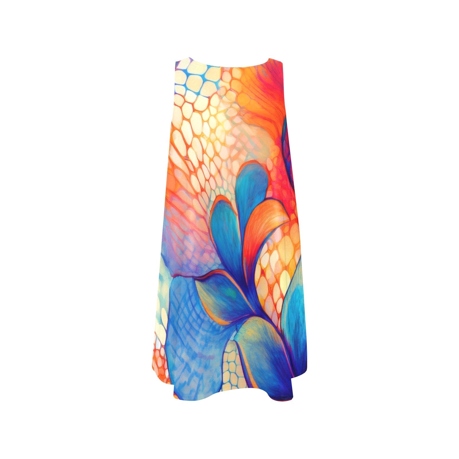 Sleeveless Pocket Dress Inkedjoy