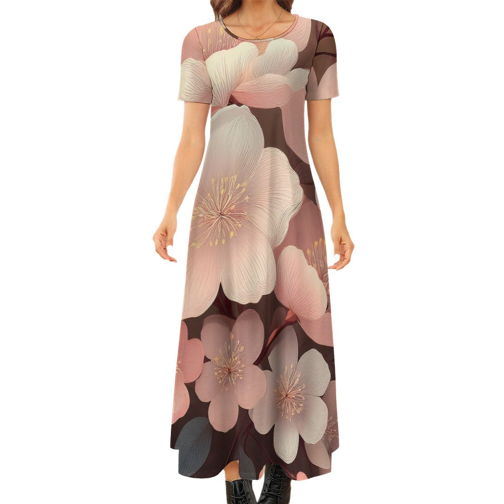 Short Sleeve Dress Inkedjoy