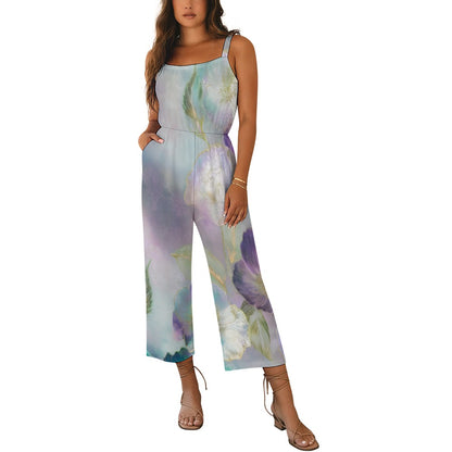 Strapped jumpsuit