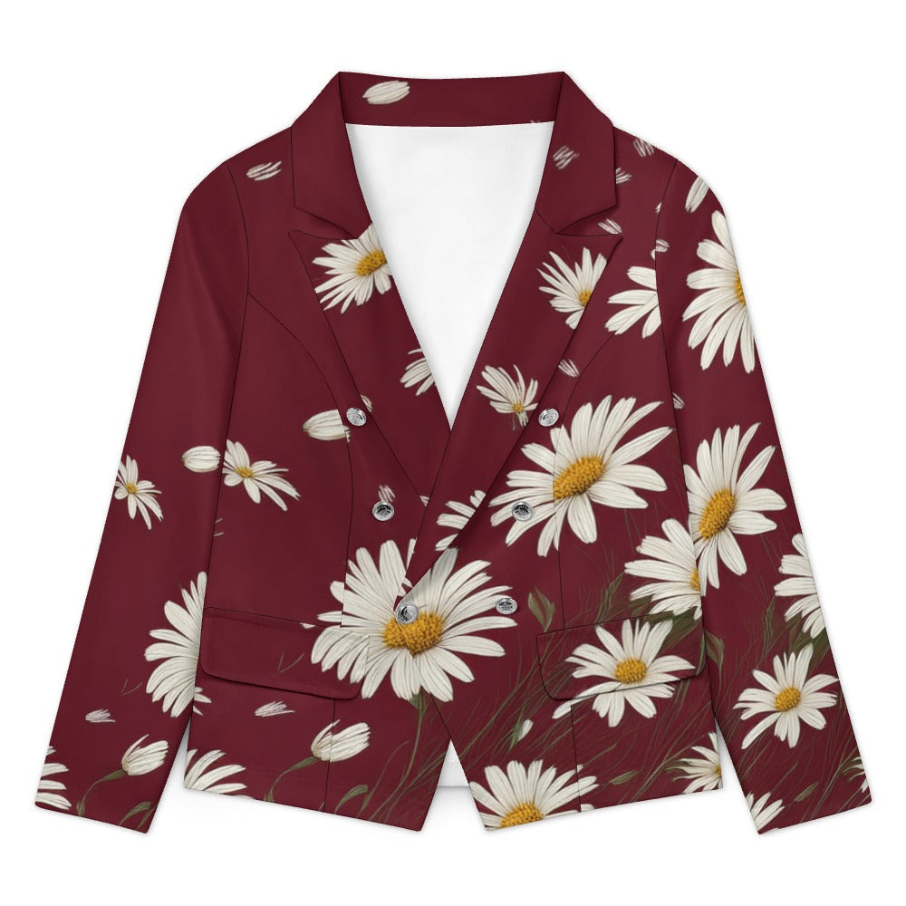 Floral Casual Blaser Inkedjoy