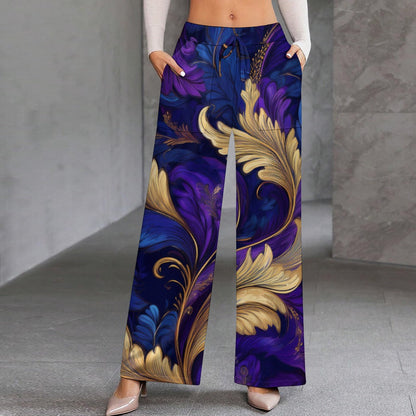Wide-leg pants Inkedjoy