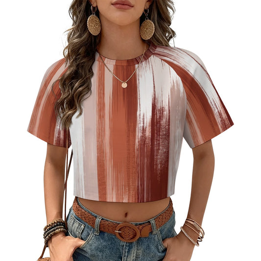 Crop Top Short-Sleeve T-Shirt