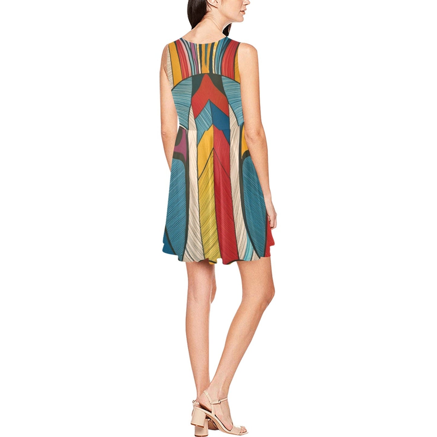 Sleeveless Dress Inkedjoy