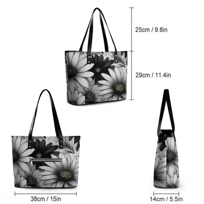 Leather handbag Inkedjoy