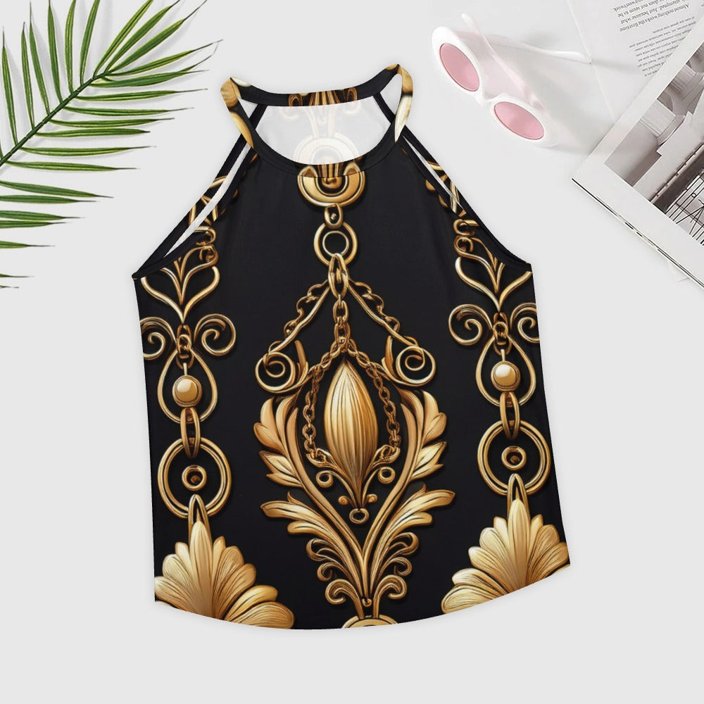 Crew Neck Vest Inkedjoy