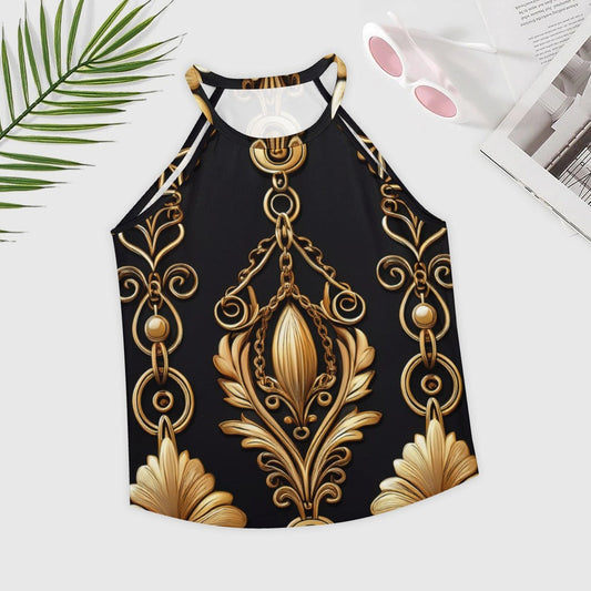 Crew Neck Vest Inkedjoy