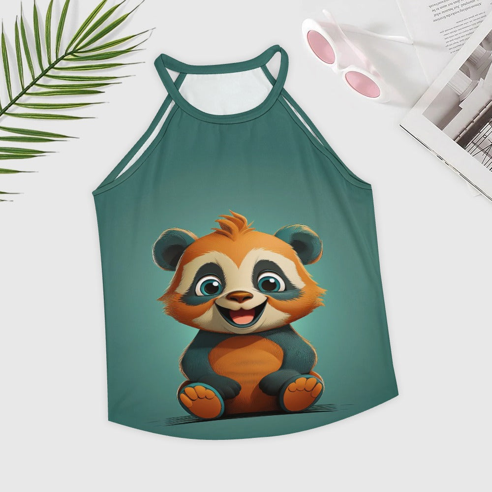 Crew Neck Vest Inkedjoy