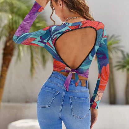 Backless T-shirt Inkedjoy