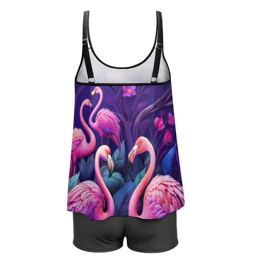 Plus Size Swimsuit Set Inkedjoy