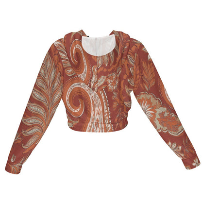 Chiffon Cropped Jacket Inkedjoy