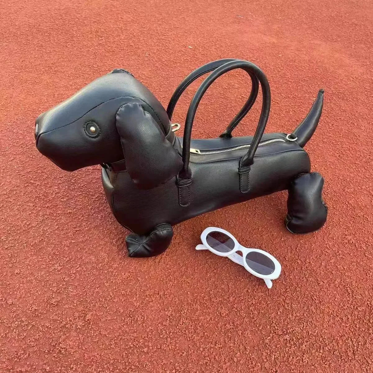 Cute Lovely Black Dog Handbag Luxury Famous Bolsas Y2K Handbags For Women - London Look