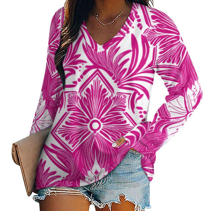 Long sleeve loose tee Inkedjoy