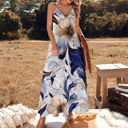 Ankle Long Dress Inkedjoy