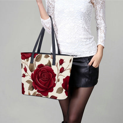 Leather handbag Inkedjoy