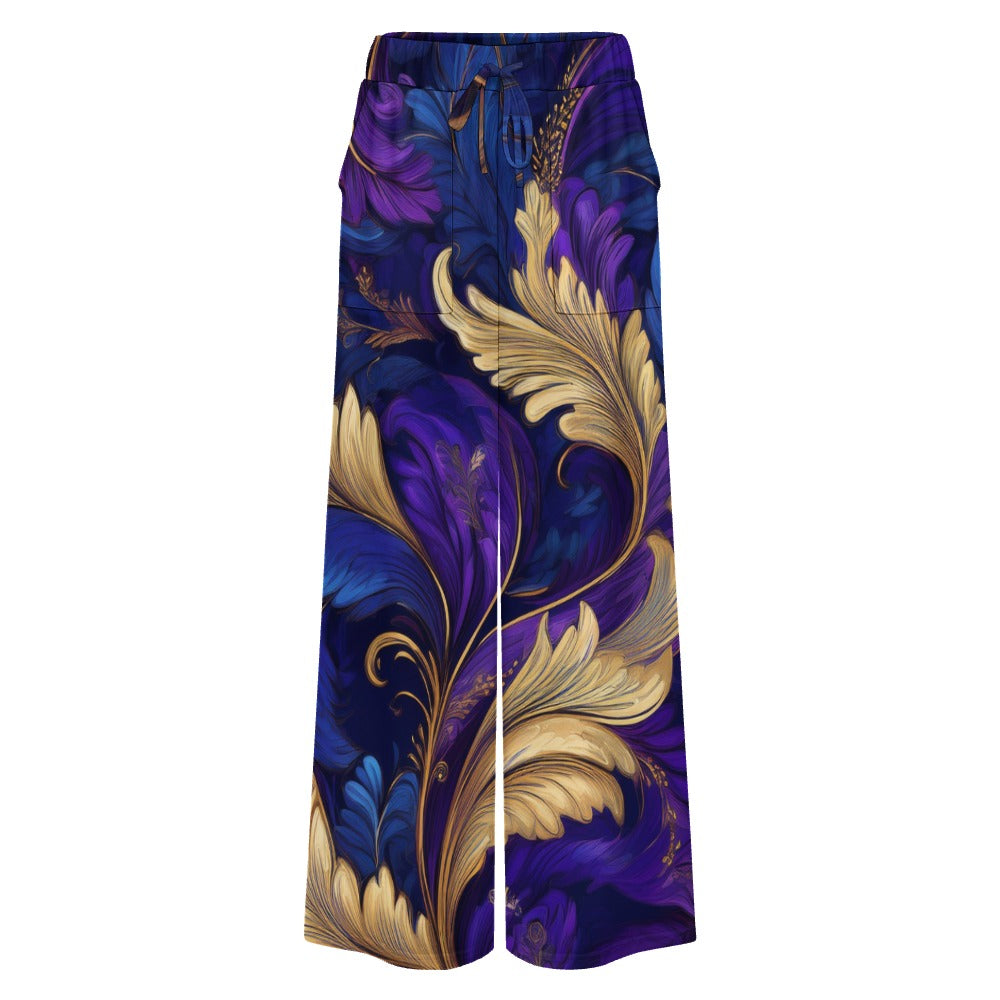 Wide-leg pants Inkedjoy