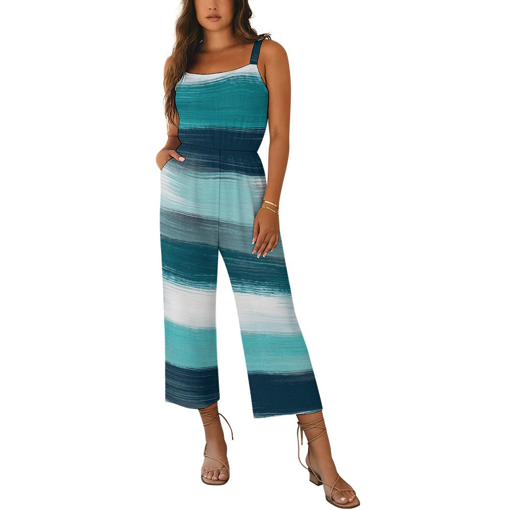 Strapped jumpsuit