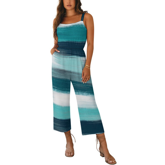 Strapped jumpsuit