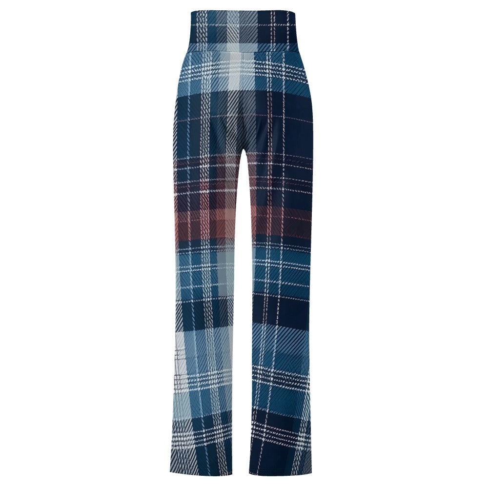 Straight Lace-Up Pants