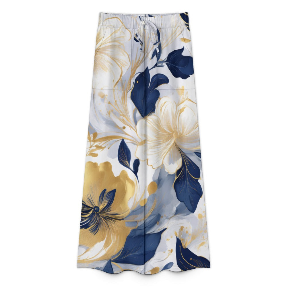Wide-leg pants Inkedjoy