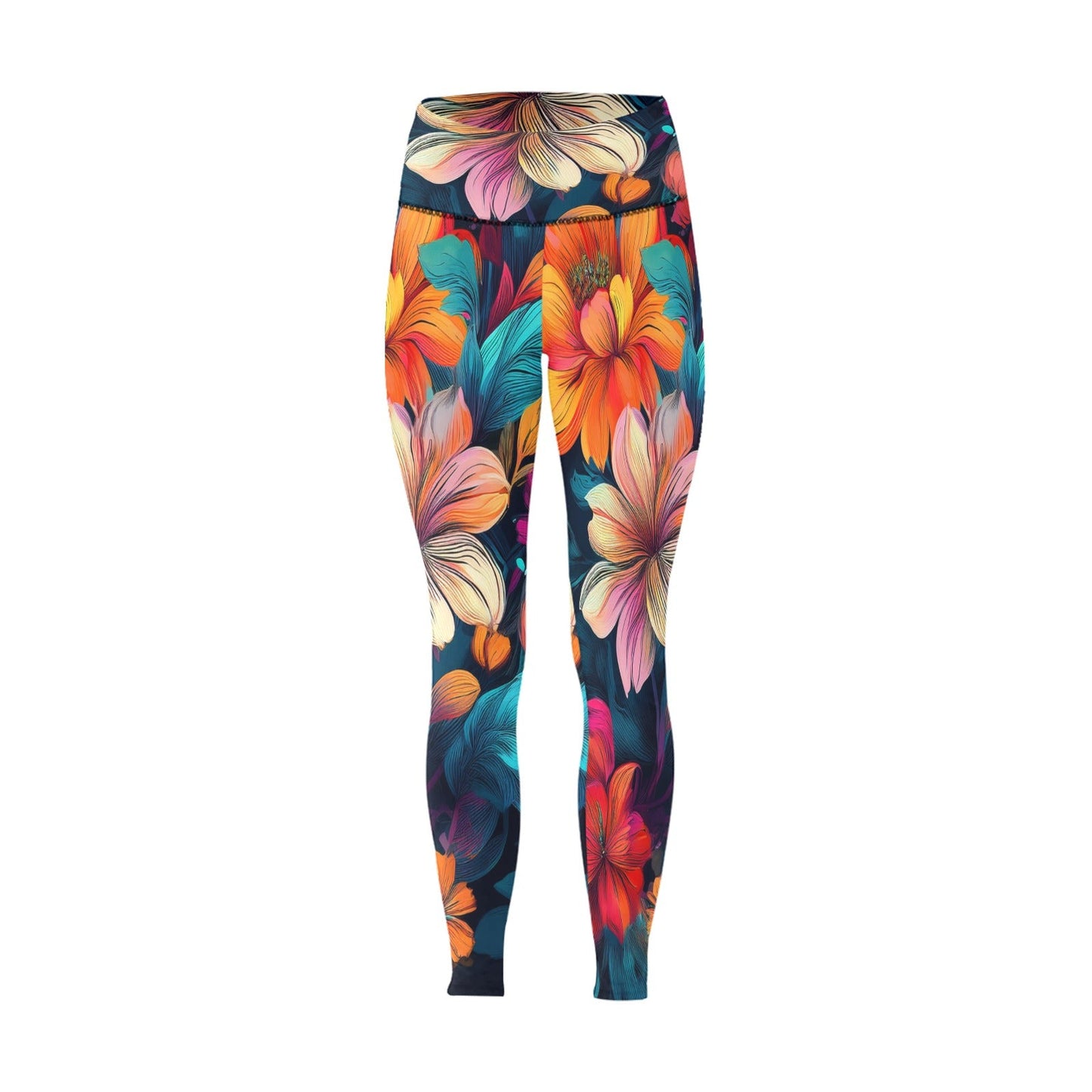 High-Waisted Leggings Inkedjoy