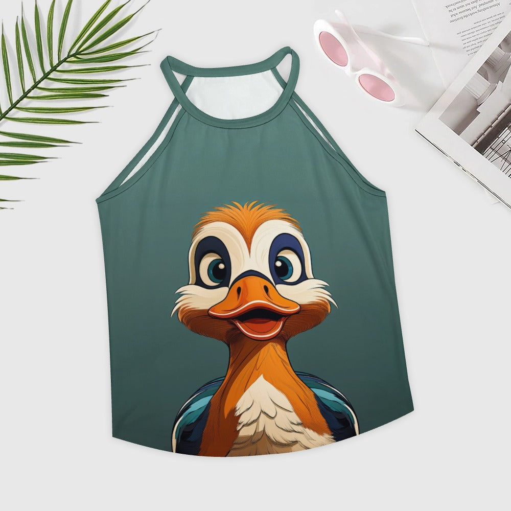Crew Neck Vest Inkedjoy