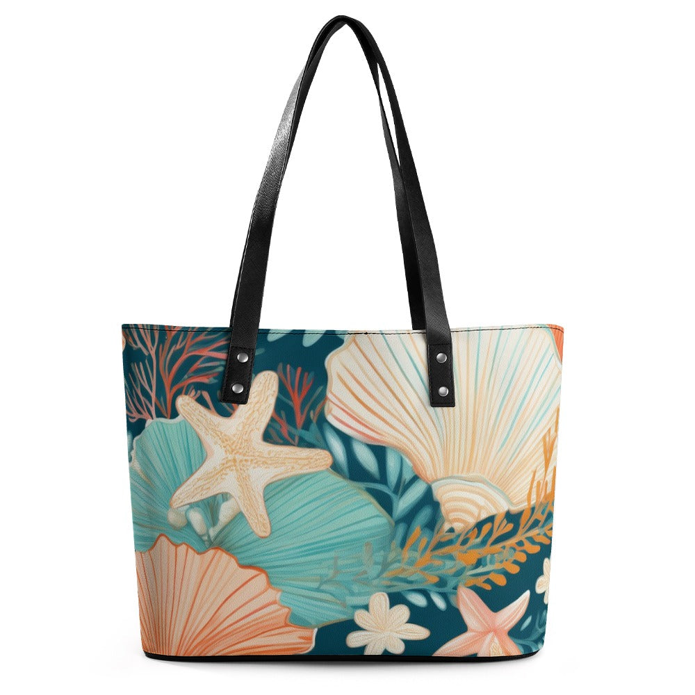 Leather handbag Inkedjoy