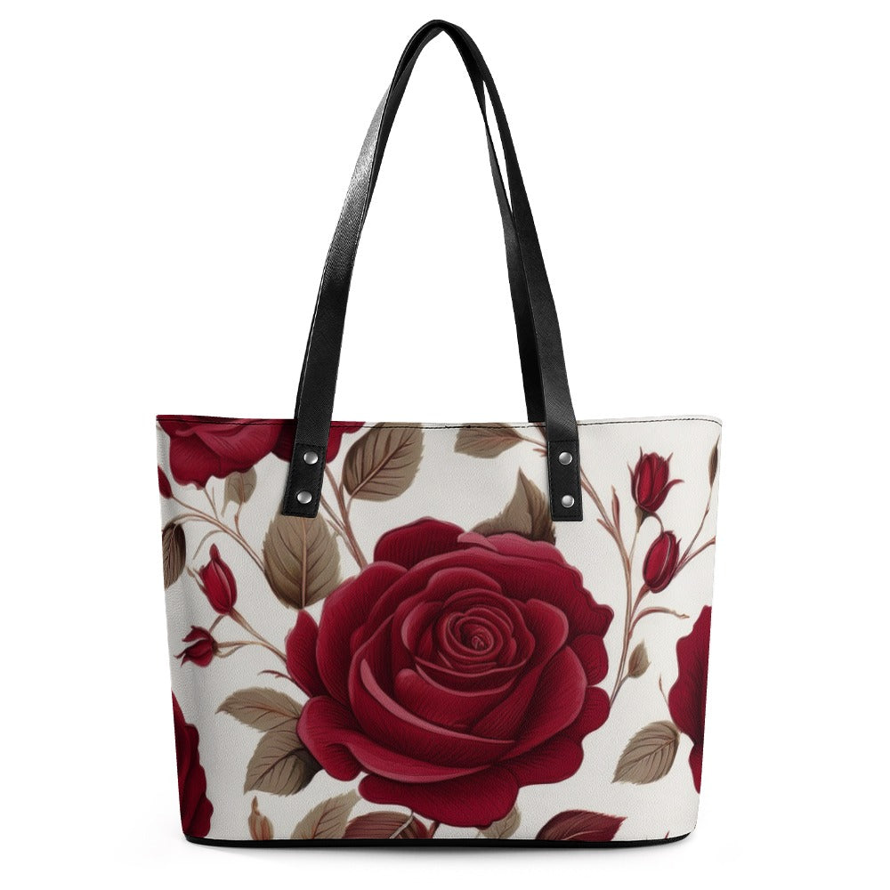 Leather handbag Inkedjoy