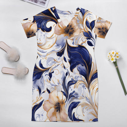 Loose pocket dress Inkedjoy