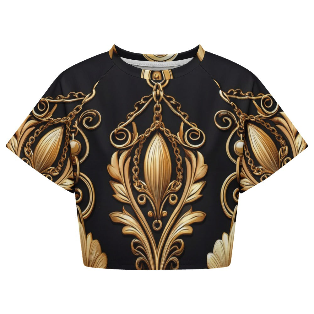 Crop Top Short-Sleeve T-Shirt