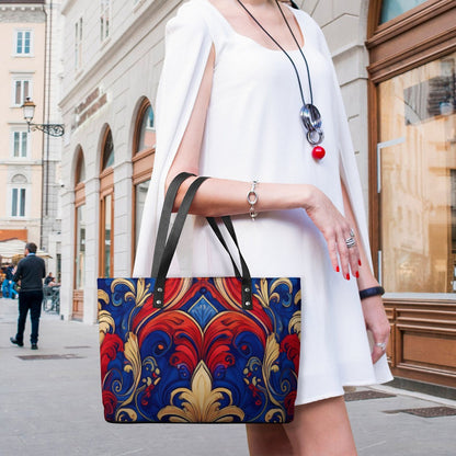 Leather handbag Inkedjoy