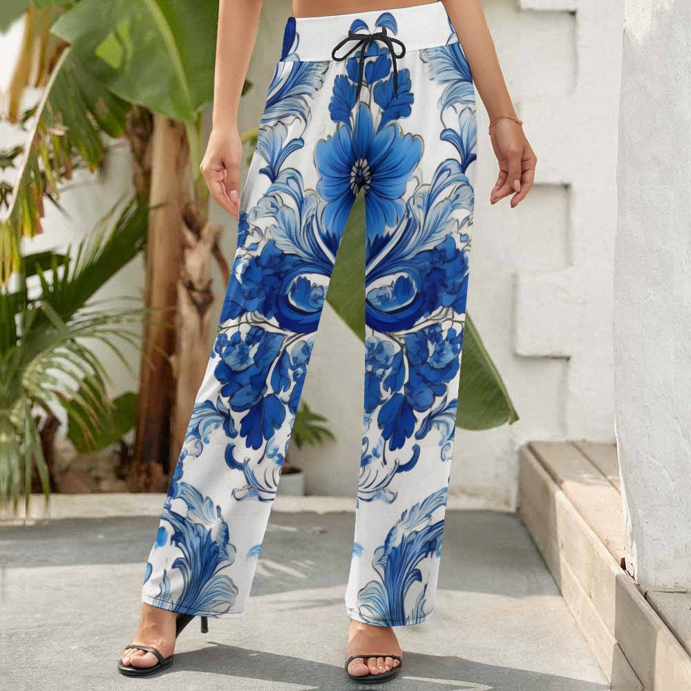 Wide Leg Pants Inkedjoy