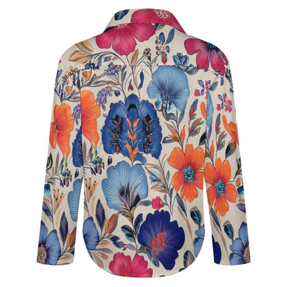 Cropped hem shirt Inkedjoy