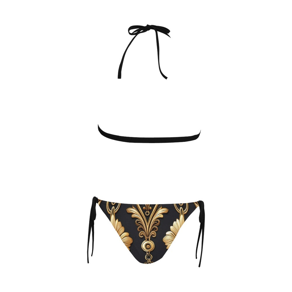 Bikini Swimsuit Front Buckle Inkedjoy