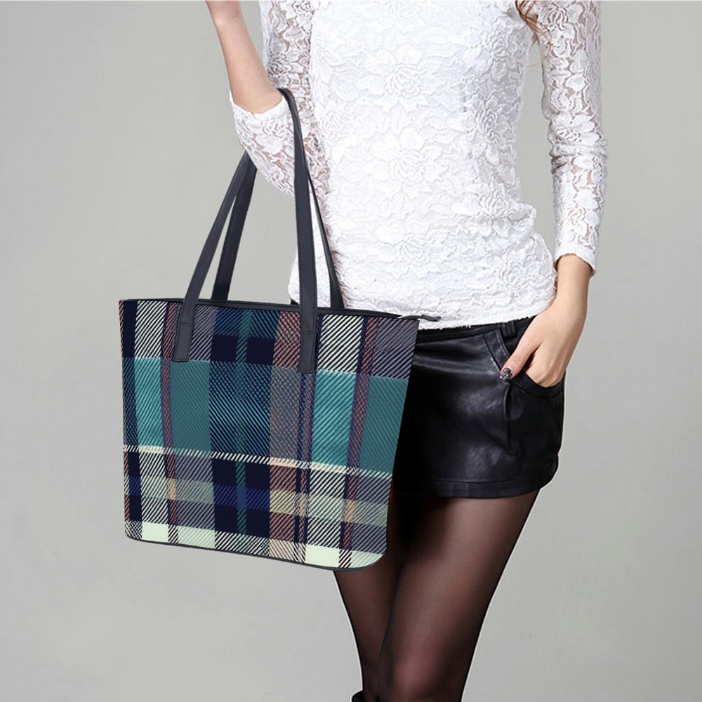 Leather handbag Inkedjoy