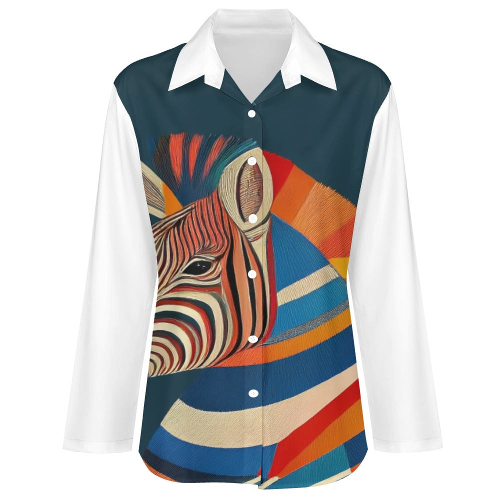 Irregular Hem Shirt Inkedjoy