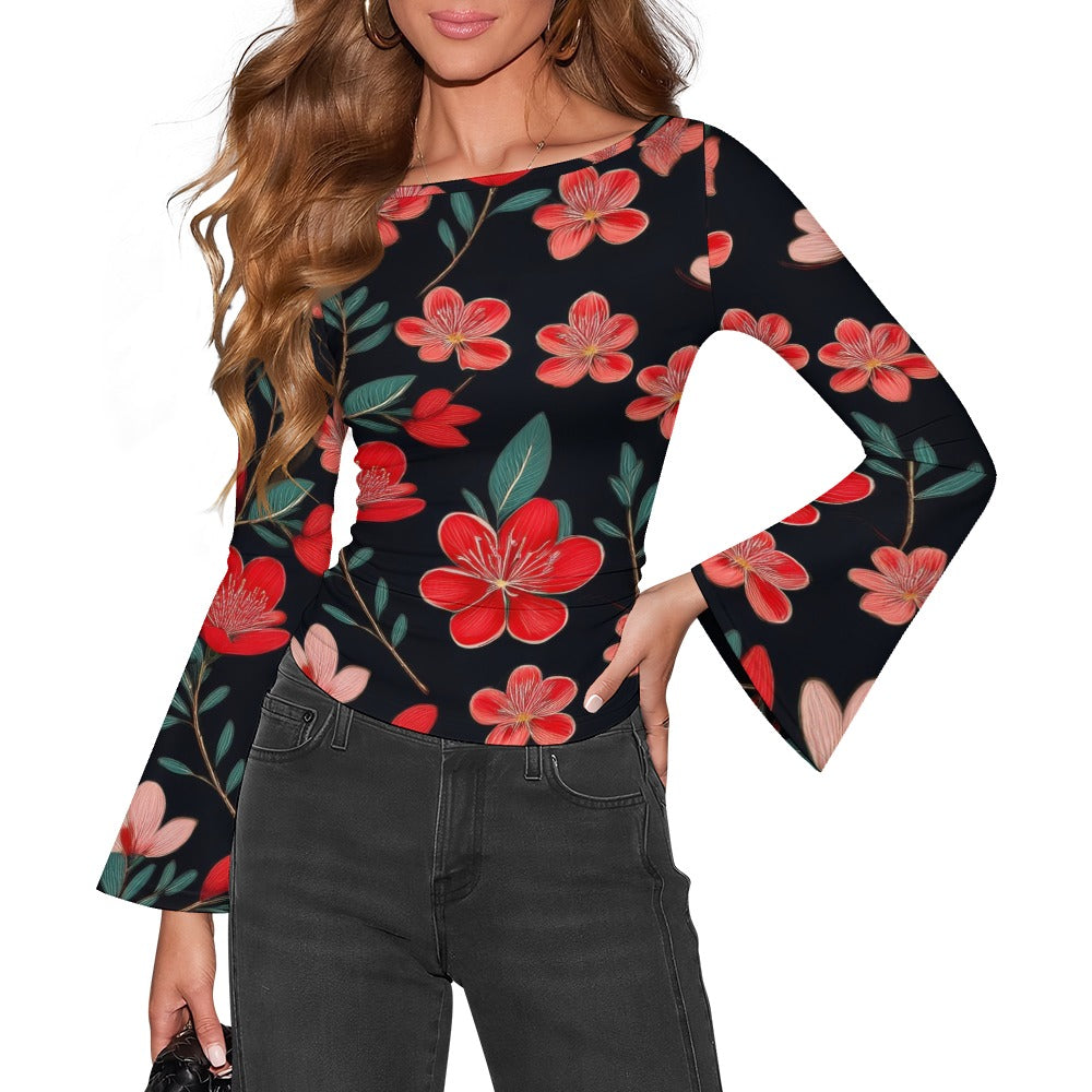 Bell Sleeve T-shirt - Shibondri Inkedjoy