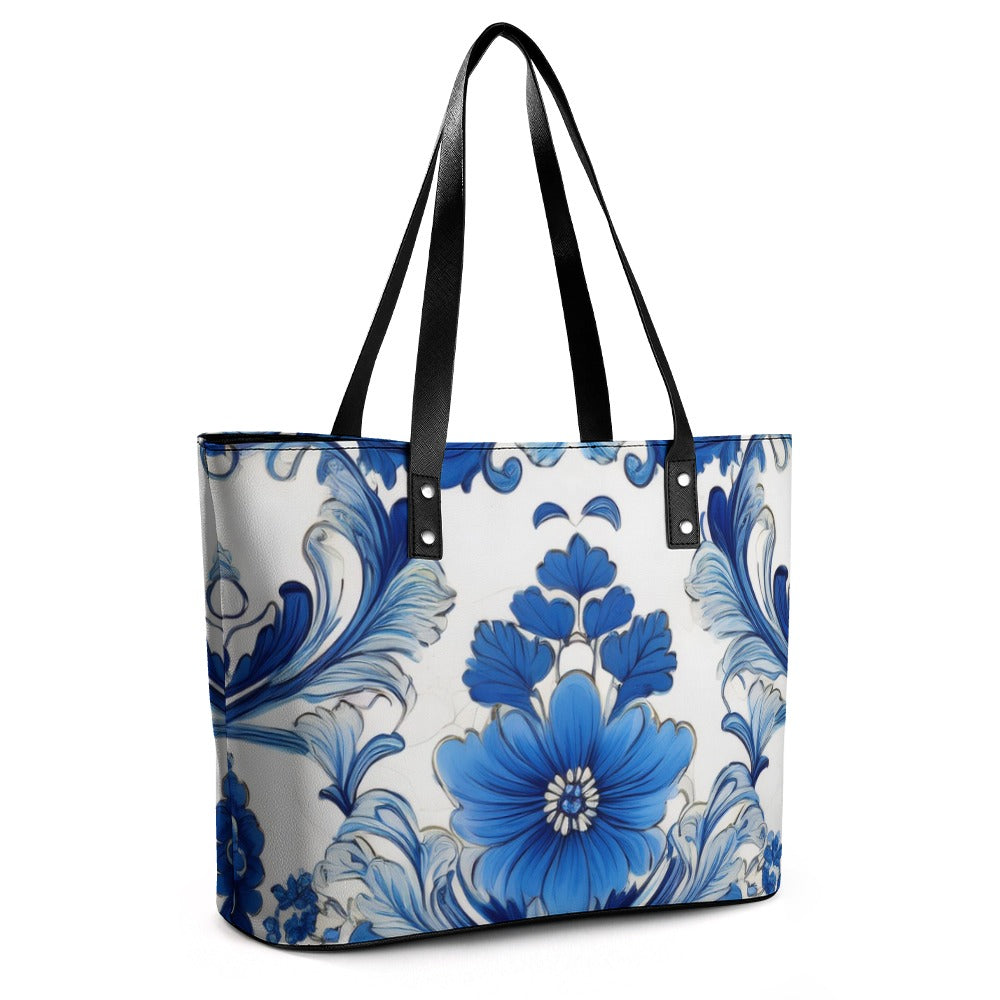 Leather handbag Inkedjoy